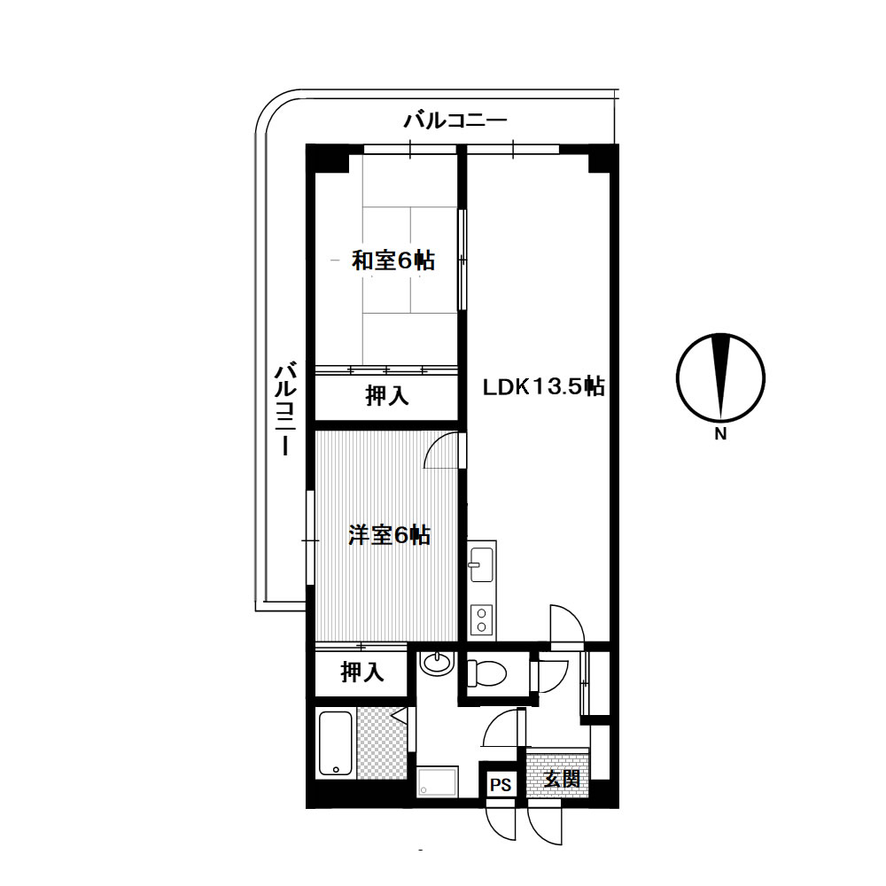インペリアルパレスリバーサイド 709号室
